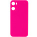 Чохол Silicone Cover Lakshmi Full Camera (AAA) на Oppo A57s / A77s (Рожевий / Barbie pink)
