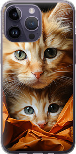Чохол Котики 2 на iPhone 14 Pro Max
