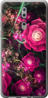 

Чехол Абстрактные цветы 3 для Nokia 8 1625554