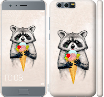 

Чохол Єнотик з морозивом на Huawei Honor 9 801372