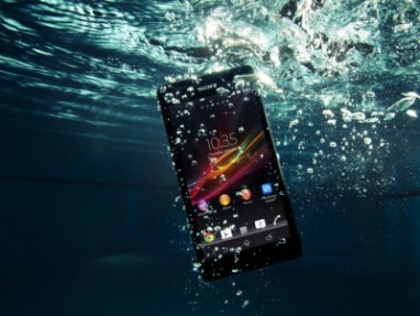 Sony Xperia X способен выдержать кратковременное погружение в воду