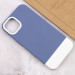 Чехол TPU+PC Bichromatic для Apple iPhone 13 (6.1") (Blue / White) в магазине vchehle.ua