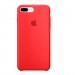 #Чехол Silicone case (AAA) для Apple iPhone 7 plus / 8 plus (5.5") (Арбузный / Watermelon)