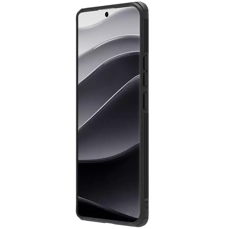 Карбоновая накладка Nillkin CamShield Pro для Xiaomi Redmi Note 14 Pro+ 5G (Black) в магазине vchehle.ua