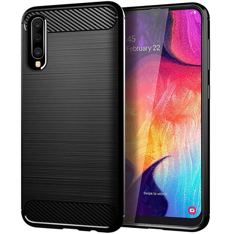 

TPU чехол iPaky Slim Series для Samsung Galaxy A50 (A505F) (Черный) 691236