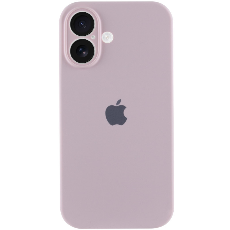 Купить Чехол Silicone Case Full Camera Protective (AA) для Apple iPhone 16 (6.1") (Розовый / Chalk Pink) на vchehle.ua