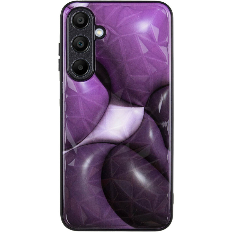 Фото TPU+PC чехол Prisma BubbleGum для Samsung Galaxy A25 5G (3D Purple) на vchehle.ua