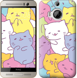 

Чехол Котики для HTC One M9 Plus 565467