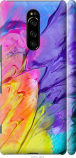 

Чехол Разноцветные краски для Sony Xperia XZ4 968660