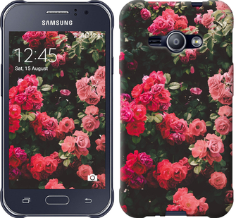 

Чехол Куст с розами для Samsung Galaxy J1 Ace J110H 639151