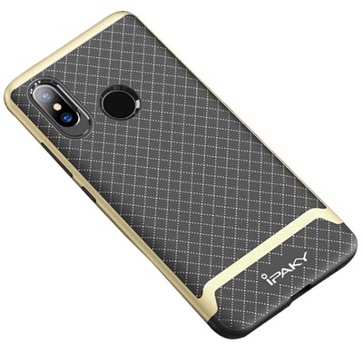

Чохол iPaky TPU+PC для Xiaomi Mi 6X (Чорний / Золотий) 589341