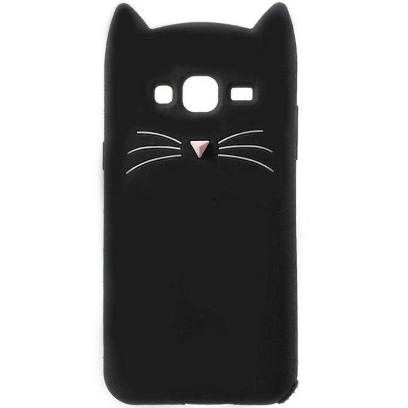 

Силіконова накладка 3D Cat на Samsung Galaxy J7 (2016) J710F (Черный) 685214