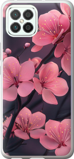 Чохол Пурпурна сакура на Huawei Nova 8 SE