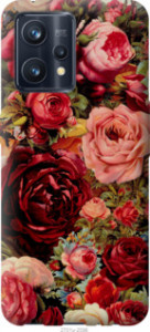 Чехол Цветущие розы для Realme 9 Pro+