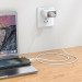 Фото Дата кабель Hoco X63 "Racer" USB to MicroUSB (1m) (Белый) в магазине vchehle.ua