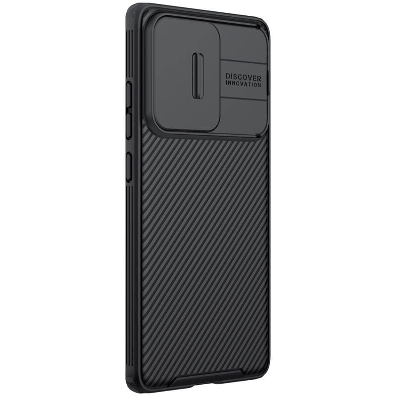 Купить Карбоновая накладка Nillkin Camshield (шторка на камеру) для Xiaomi Mix 4 (Черный / Black) на vchehle.ua