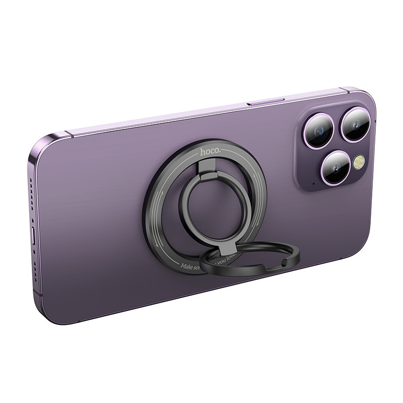 Магнитный держатель для телефона Hoco GH2 Clever (Black) в магазине vchehle.ua