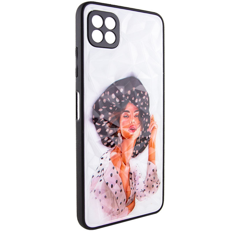 TPU+PC чохол Prisma Ladies на Samsung Galaxy A22 5G (Girl in a hat)