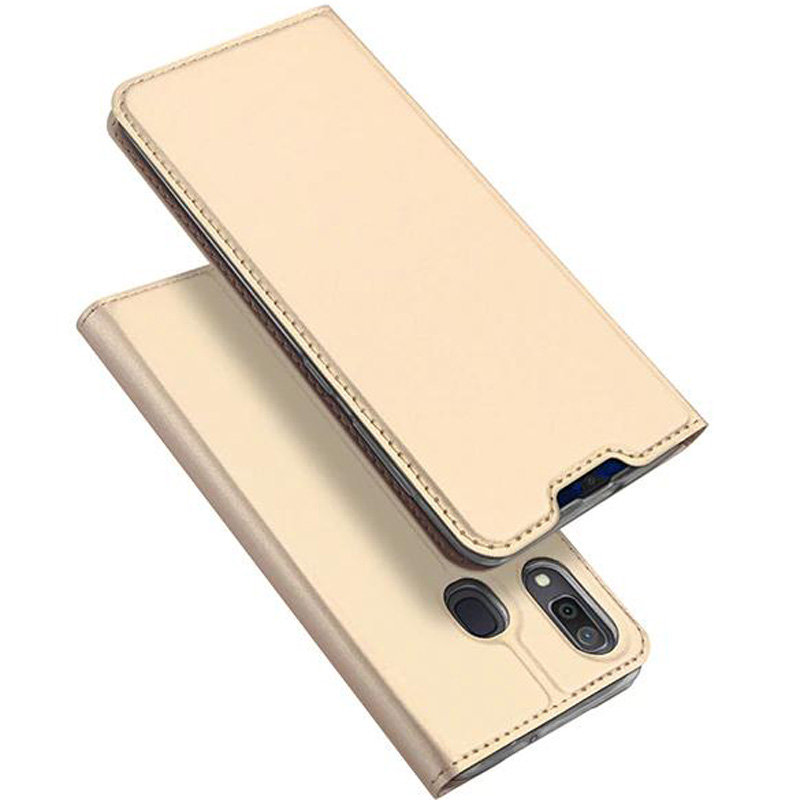 

Чехол-книжка Dux Ducis с карманом для визиток для Samsung Galaxy M20 (Золотой) 686256