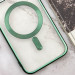 TPU чехол Fibra Chrome with Magnetic safe для Apple iPhone 14 Pro (6.1") (Green) в магазине vchehle.ua