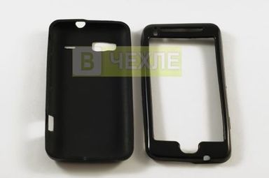 Фото TPU чохол на HTC Desire Z (Чорний (глянець)) на vchehle.ua