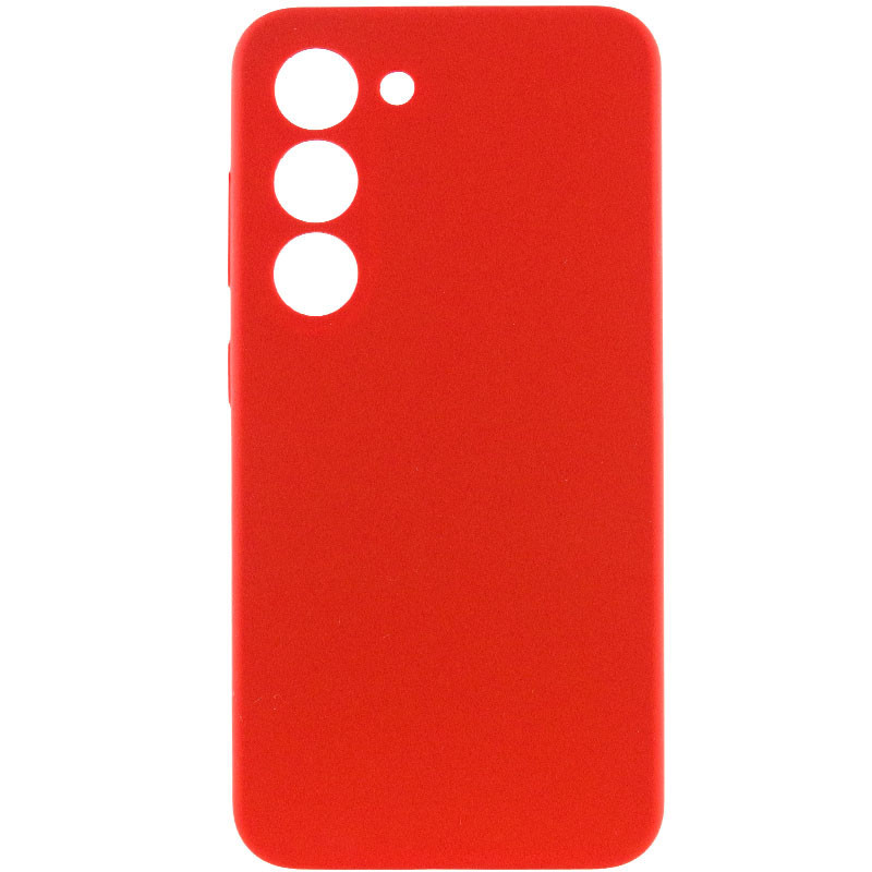 Чехол Silicone Cover Lakshmi Full Camera (AA) для Samsung Galaxy S23 (Красный / Red)