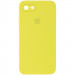 Чехол Silicone Case Square Full Camera Protective (AA) для Apple iPhone 6/6s (4.7") (Желтый / Bright Yellow)