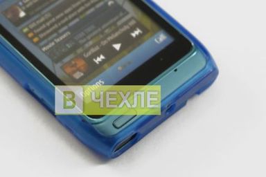Фото TPU Soft чехол для Nokia N8 (Синий (матовый)) в магазине vchehle.ua