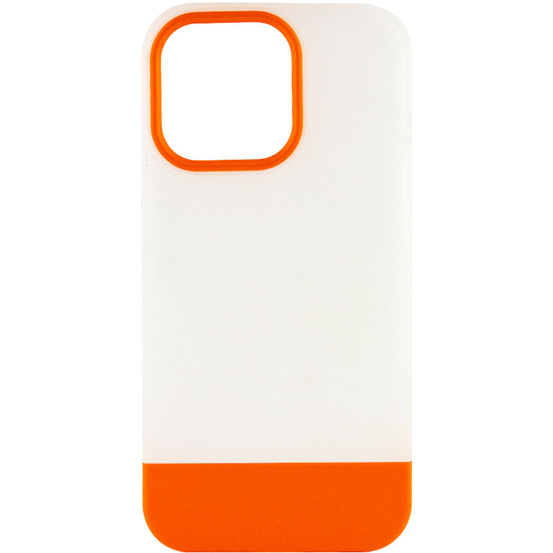 Чохол TPU+PC Bichromatic на Apple iPhone 13 Pro (6.1") (Matte / Orange)