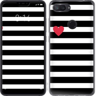 

Чехол Черно-белые полосы для Xiaomi Mi 8 Lite 752009