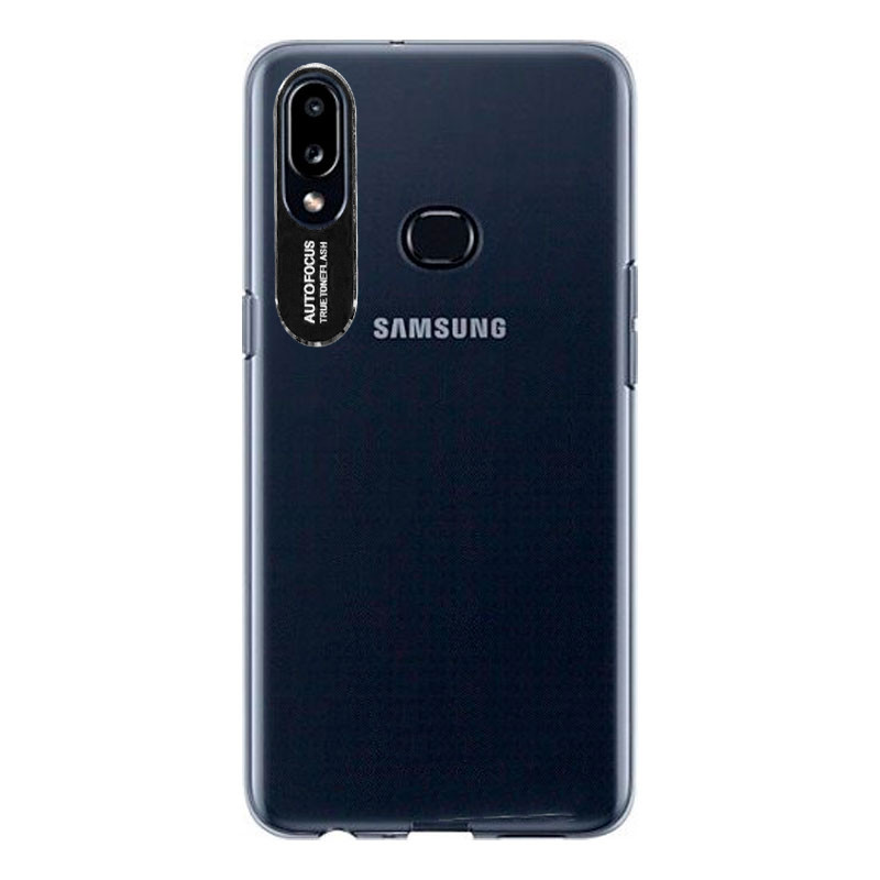 

TPU чехол Epic clear flash для Samsung Galaxy A10S (Бесцветный / Черный) 767113