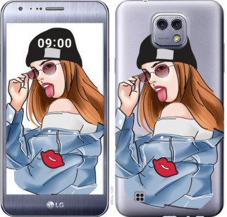 

Чохол Дівчина v3 на LG X Cam K580 842945