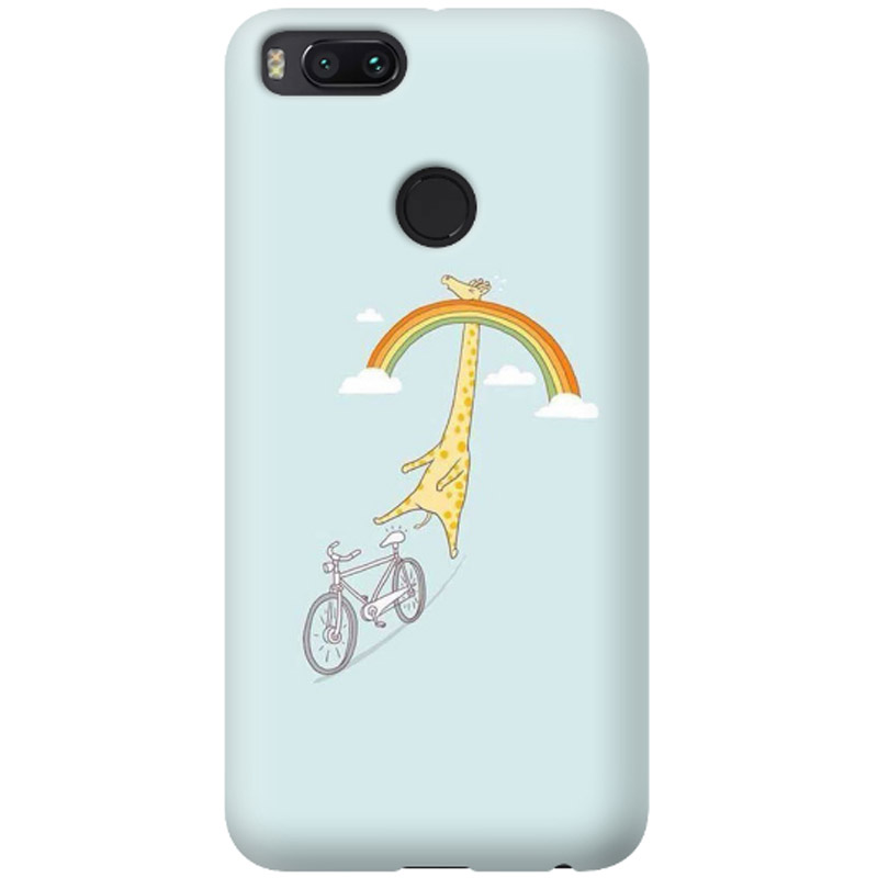Дизайнерский чехол "Приключения жирафа" для Xiaomi Mi 5X / Mi A1 