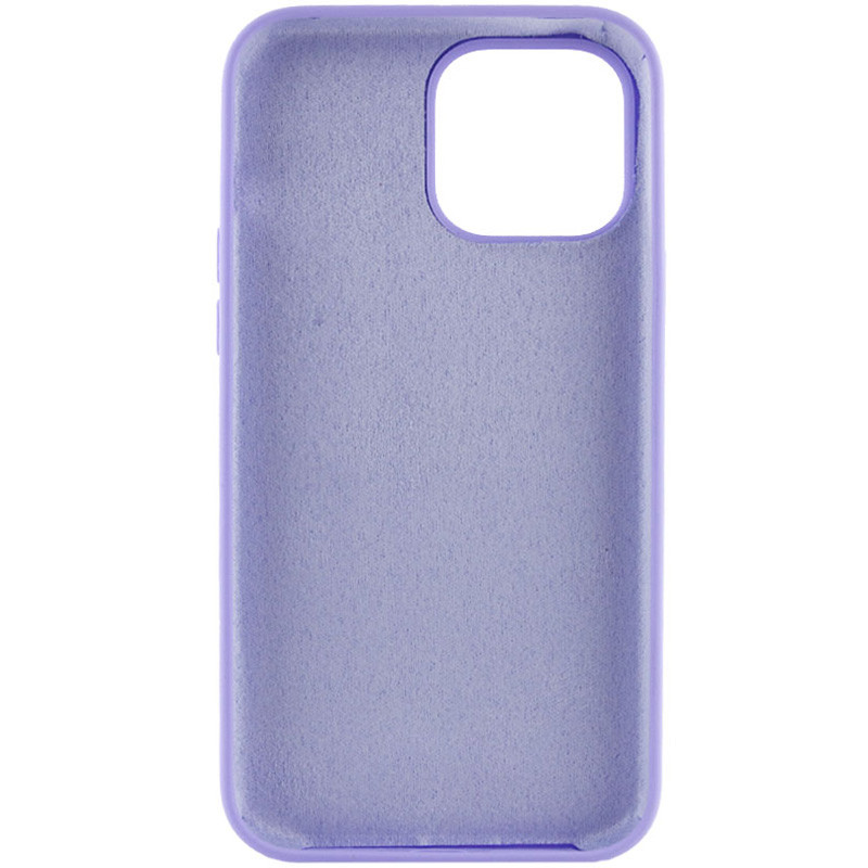 Фото Чохол Silicone Case Full Protective (AA) NO LOGO на Apple iPhone 15 (6.1") (Бузковий / Dasheen) на vchehle.ua