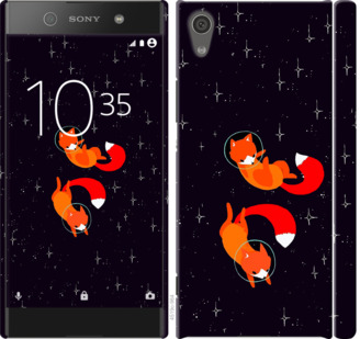 

Чехол Лисички в космосе для Sony Xperia XA1 870250