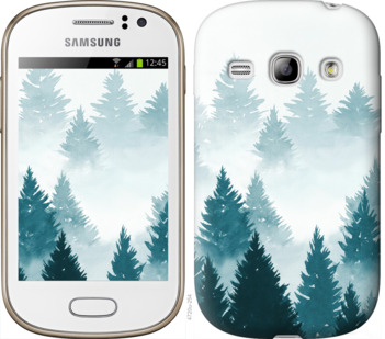 

Чехол Акварельные Елки для Samsung Galaxy Fame S6810 862469