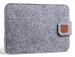 Войлочный чехол-конверт GMAKIN (GM55) на липучке для (Серый) в магазине vchehle.ua