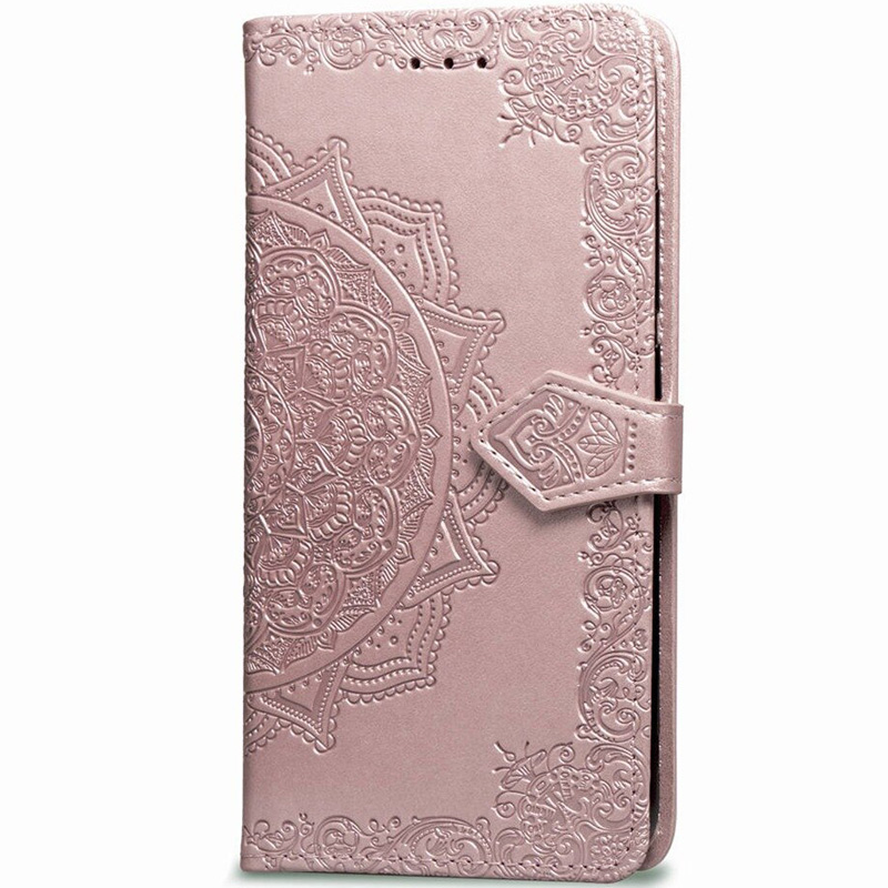 Шкіряний чохол (книжка) Art Case з візитницею на Samsung A750 Galaxy A7 (2018) (Рожевий)