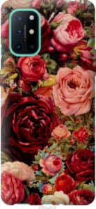 Чохол Квітучі троянди на OnePlus 8T