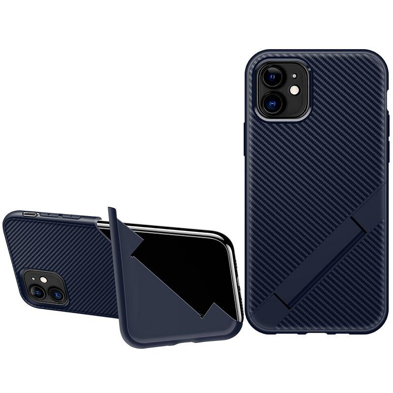 

TPU чехол Magic Folding series для Apple iPhone 11 (6.1") (Синий) 789606