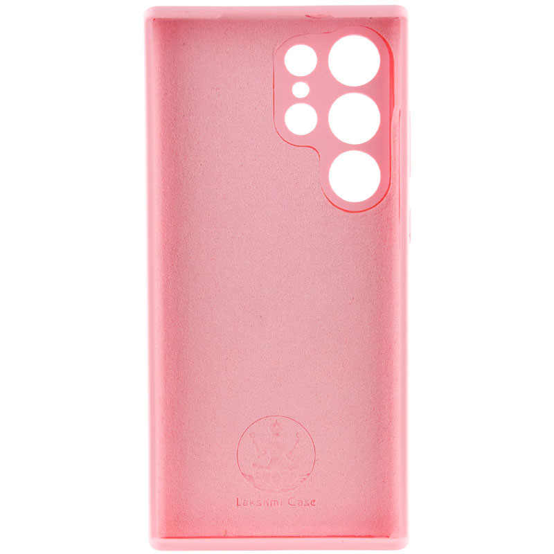 Фото Чохол Silicone Cover Lakshmi Full Camera (AAA) на Samsung Galaxy S24 Ultra (Рожевий / Light pink) в маназині vchehle.ua