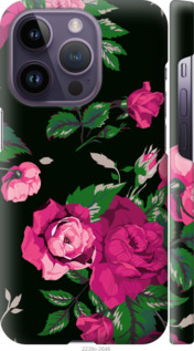 

Чохол Троянди на чорному тлі на iPhone 14 Pro 1481779
