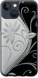 

Чехол Цветы на чёрно-белом фоне для iPhone 13 Mini 1567740