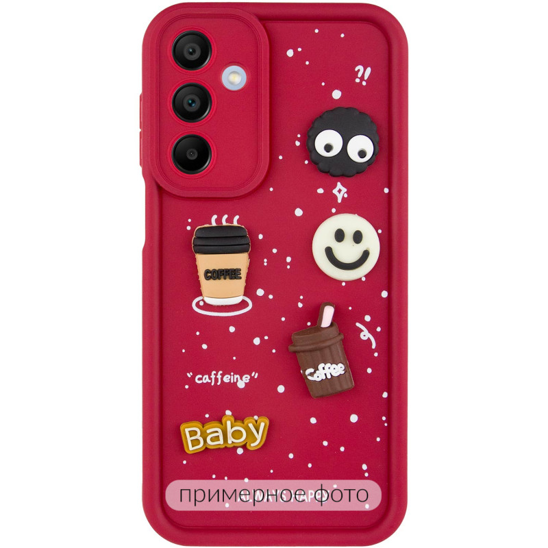 Фото Чехол TPU Toys Case для Xiaomi Redmi 14C / Poco C75 (Red / Always Happy) на vchehle.ua