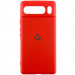 Чехол Silicone Cover Lakshmi Full Camera (AAA) with Logo для Google Pixel 8 Pro (Красный / Red)