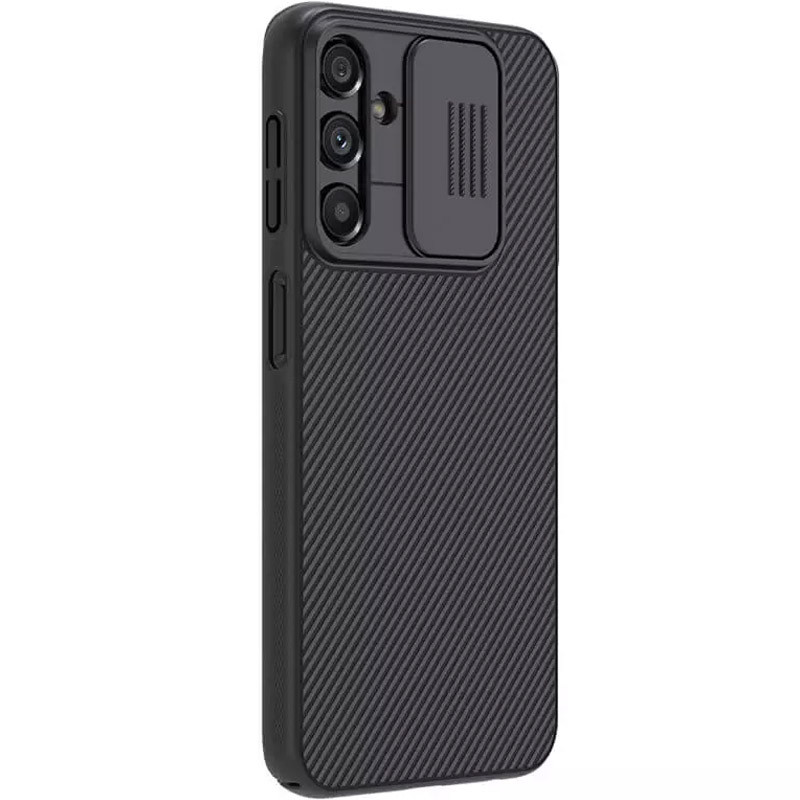 Фото Карбонова накладка Nillkin Camshield (шторка на камеру) на Samsung Galaxy A24 4G (Чорний / Black) в маназині vchehle.ua