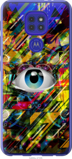 

Чехол Абстрактный глаз для Motorola G9 Play 1443754