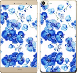 

Чехол Голубые орхидеи для Huawei P8 Max 725229