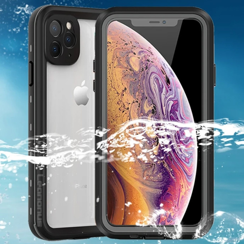 Водонепроницаемый чехол Shellbox для Apple iPhone 11 Pro (5.8") (Черный) в магазине vchehle.ua