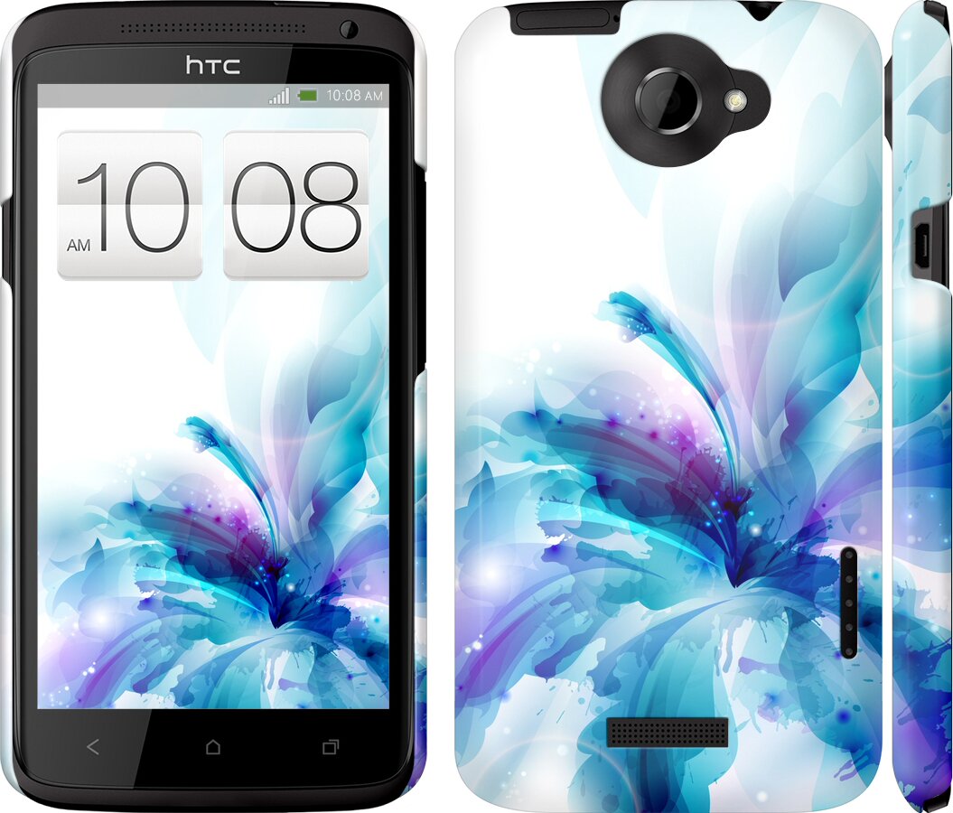 

Чехол цветок для HTC One X 156592